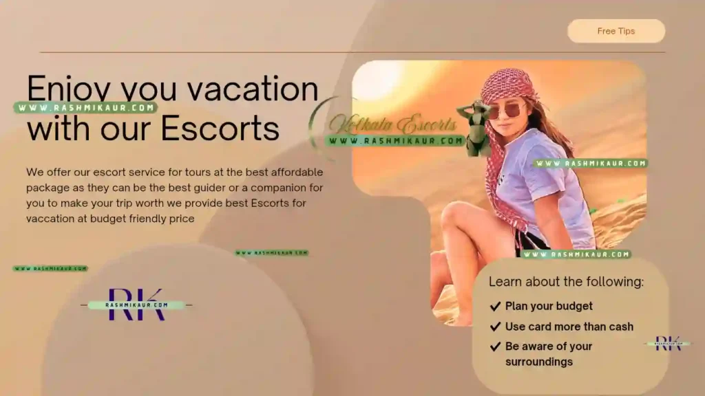 Enjoy your vacation with our escorts