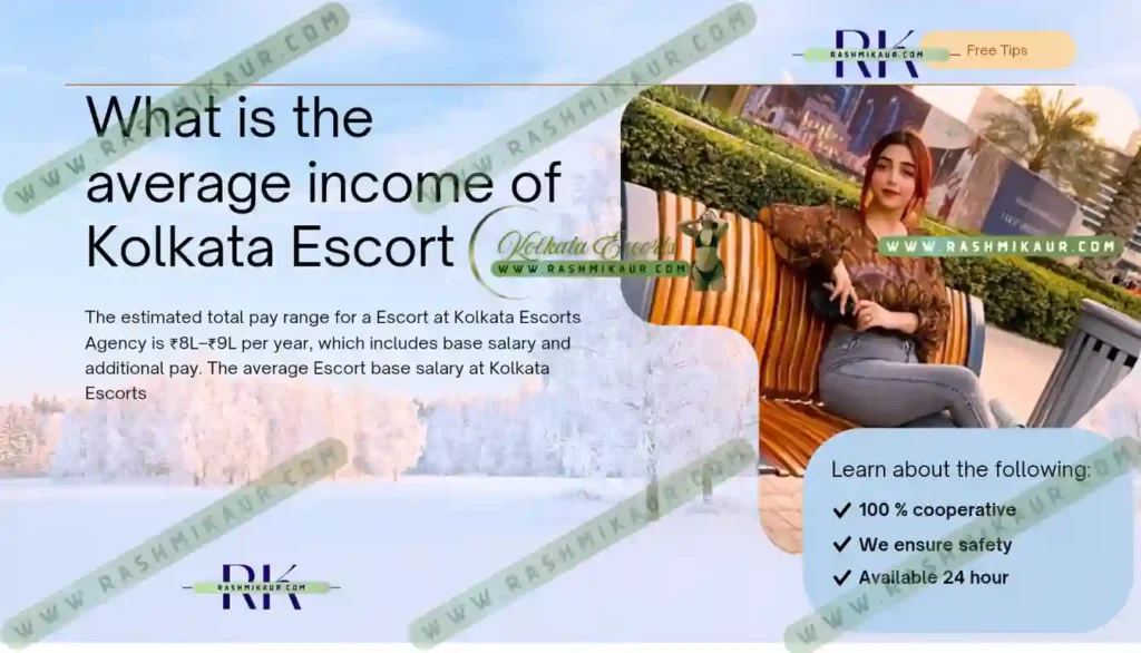 What is the average income of kolkata escorts?