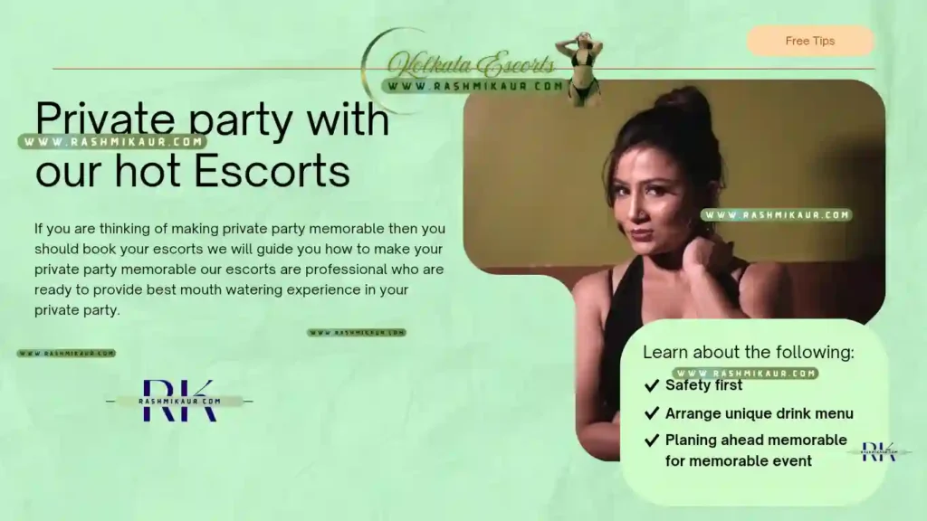 Private Party with our hot escorts